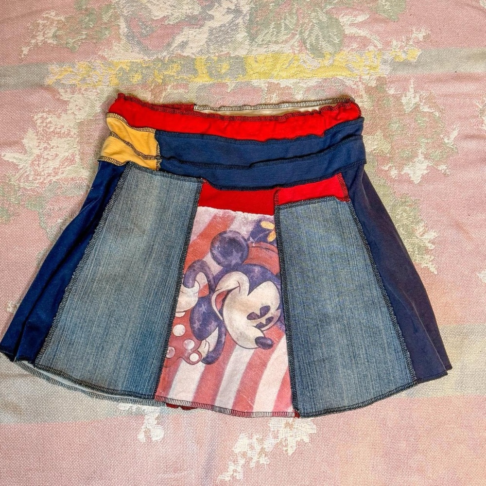Handmade Mickey Skirt S/M
